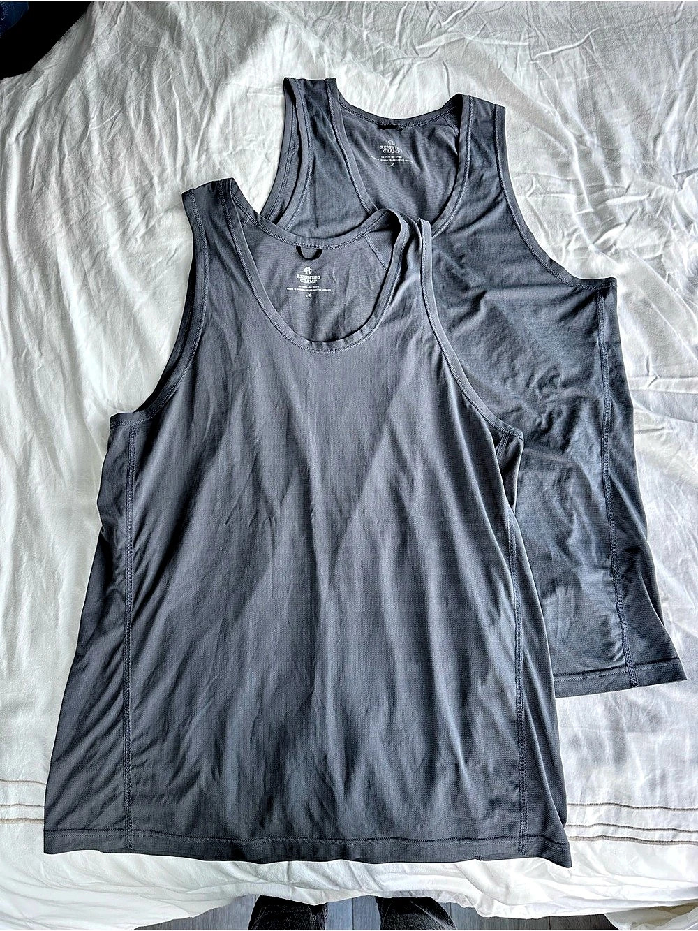 Reigning Champ Men's Gray Tank Top Size Large